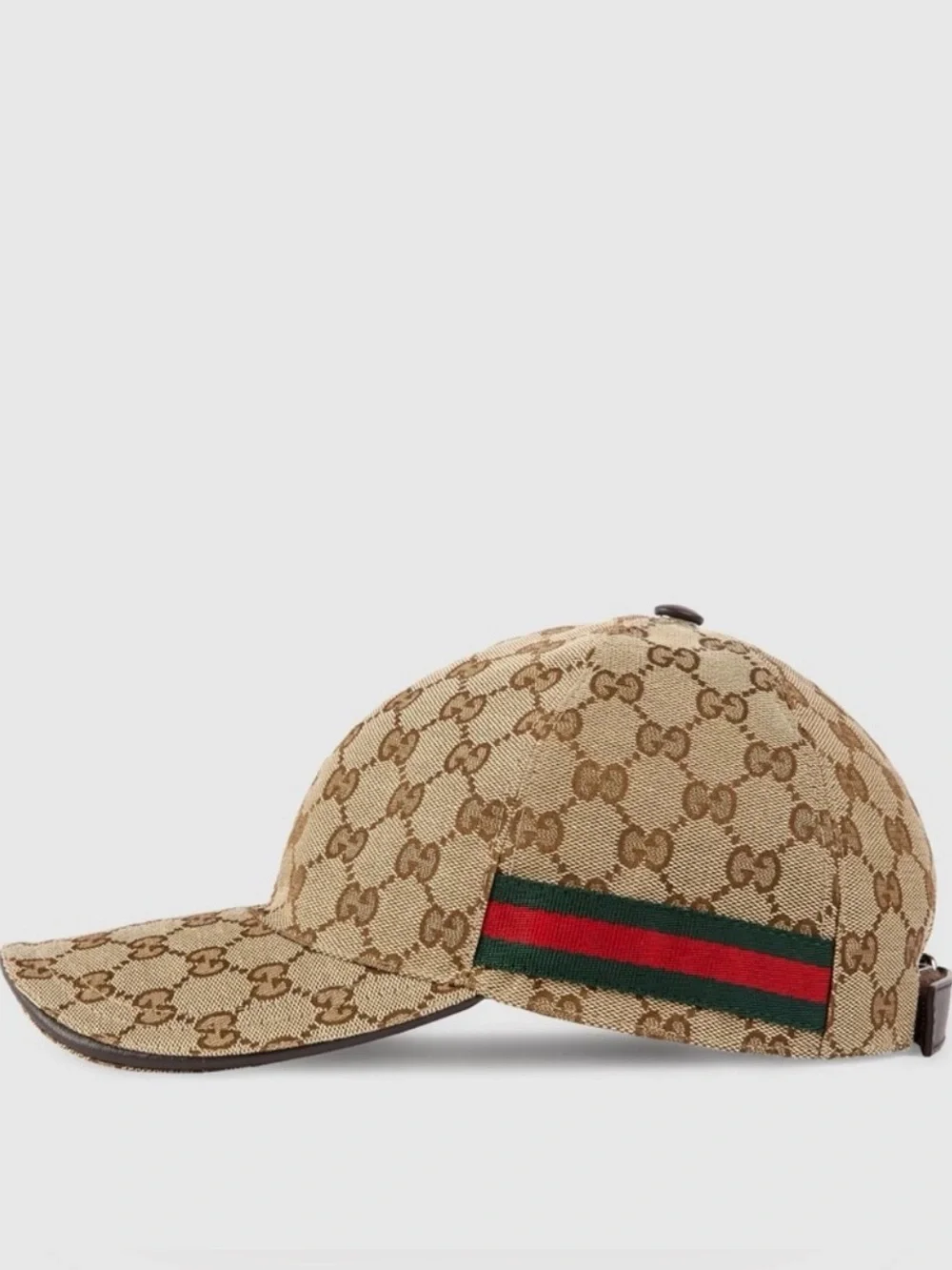 100% Authentic Gucci Logo Cap